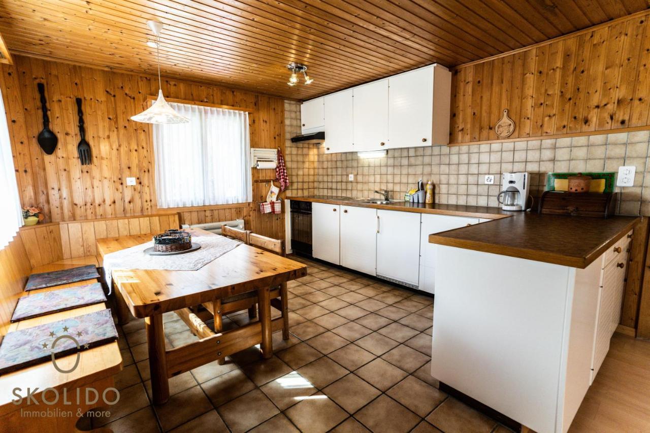 Haus Birchi, Fiesch 3.5-Zimmerwohnung Birchi Екстериор снимка